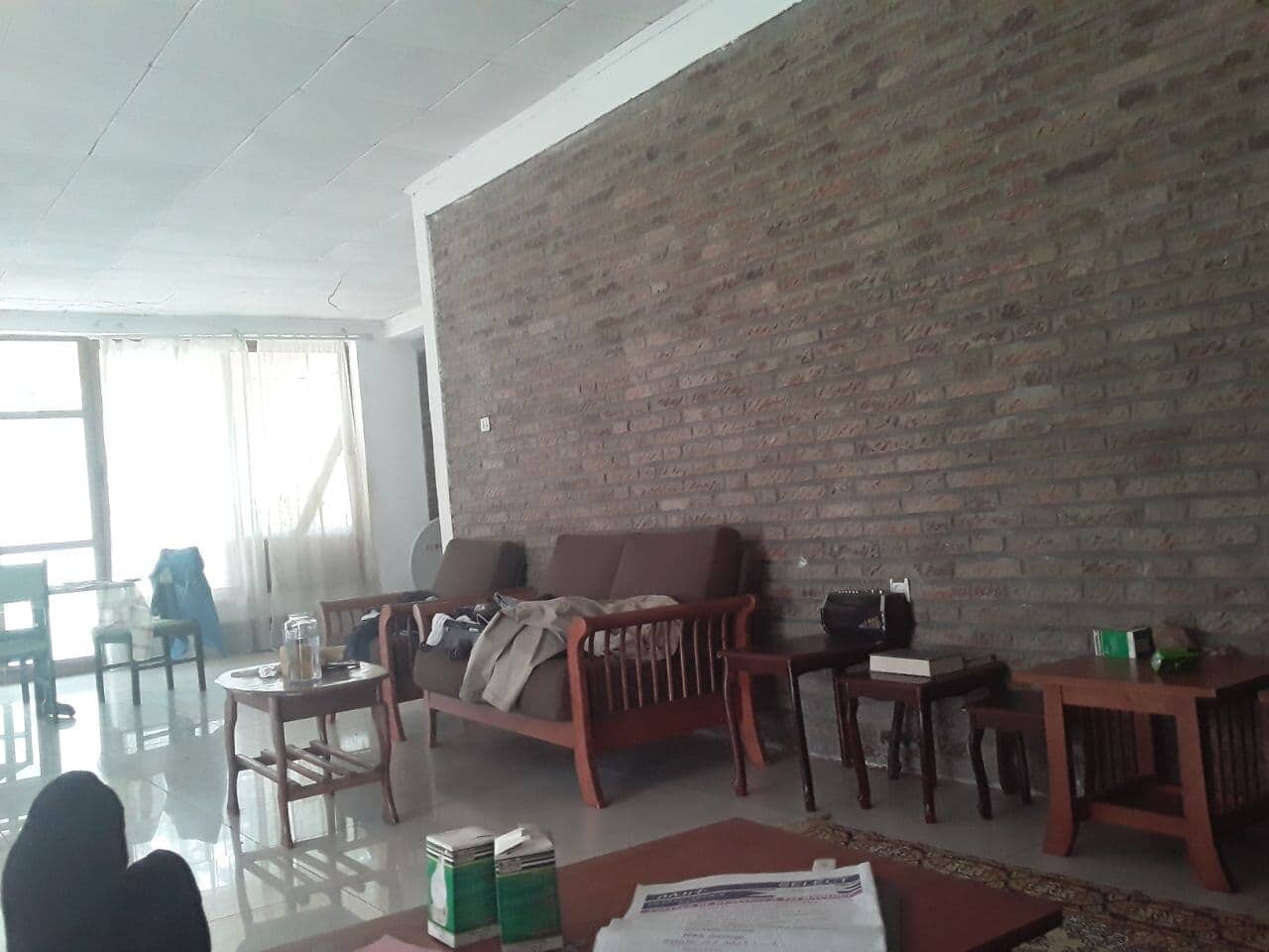 Interior lounge with seating